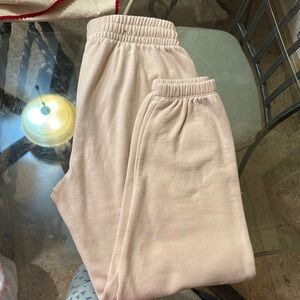 Beige Garage Joggers